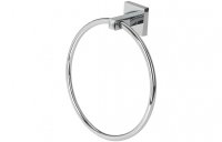 Purity Collection Livia Towel Ring - Chrome