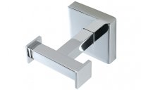 Purity Collection Livia Double Robe Hook - Chrome