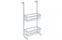 Purity Collection Mello 2-Tier Shower Caddy - Chrome