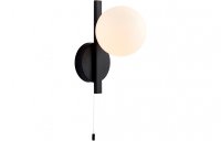 Purity Collection Orbis Wall Light - Matt Black