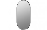 Purity Collection Kento 800x400mm Oblong Mirror - Matt Black