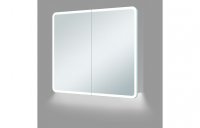 Purity Collection Lumina 600mm 2 Door LED Mirrored Cabinet
