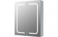Purity Collection Mika 600mm 2 Door Front-Lit LED Mirror Cabinet