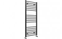 Purity Collection Gradia Curved 30mm Ladder Radiator 500 x 1200mm - Anthracite