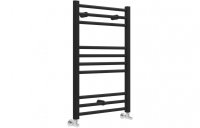 Purity Collection Gradia Straight 30mm Ladder Radiator 500 x 800mm - Matt Black