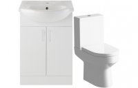 Purity Collection Visio 550mm Vanity & C/C Toilet Pack