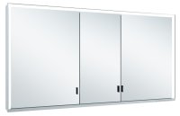 Keuco Royal Lumos 1400 x 735 x 130mm Mirror Cabinet - Anodised Silver