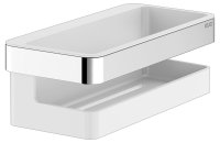Keuco Collection Moll Shower Basket - Chrome/White