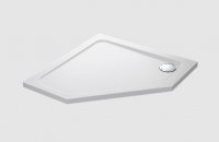 Mira Flight Low 900 x 900mm Pentagon Shower Tray