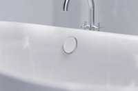 Bette BetteMono Clicker Bath Waste and Overflow - White