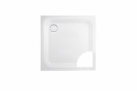 Bette Ultra 800 x 700 x 25mm Rectangular Shower Tray with T1 Support