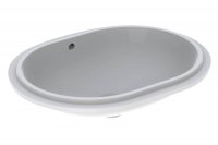 Geberit VariForm 550mm Elliptic Undercounter Basin - With Overflow