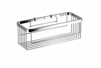 Origins Living Rectangular Shower Basket - Chrome