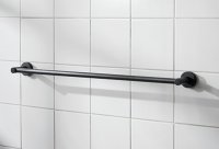 Miller Bond Black 645 x 80mm Towel Rail