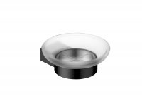 RAK Petit Round Soap Dish Holder - Black