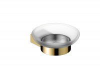 RAK Petit Round Soap Dish Holder - Gold
