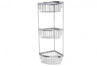 Miller Classic 3 Tier Corner Shower Basket