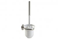 Miller Oslo Nickel Toilet Brush Set