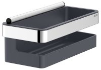 Keuco Collection Moll Shower Basket - Chrome/Anthracite
