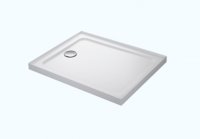 Mira Flight Low 900 x 760mm Rectangle Shower Tray with 4 Upstands