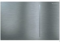Geberit Sigma 70 Stainless Steel Brushed Dual Flush Plate For Sigma Cistern 12cm