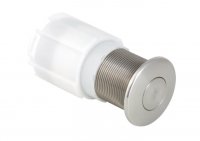 Geberit Pneumatic Stainless Steel Short Wall Finger Push Button Metal With Actuator