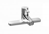 Roca Naia Chrome Deck-Mounted Bath Filler