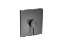 Roca Insignia Built-In Bath Or Shower Mixer With 1 Outlet - Titanium Black
