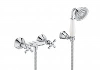 Roca Carmen Wall-Mounted Shower Mixer with Accessories