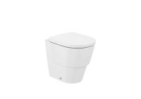 Roca Tura Back to Wall Rimless Toilet - White