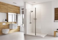 Roman Haven Select 200mm Pivot Deflector Panel (8mm) - Gunmetal