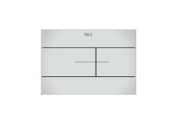 Roca In-Wall PS2 Dual Flush Plate - Chrome