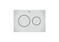 Roca In-Wall PS3 Dual Flush Plate - Chrome