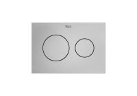 Roca In-Wall PS3 Dual Flush Plate - Stainless Steel