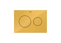 Roca In-Wall PS3 Dual Flush Plate - Honey Yellow