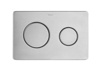 Roca In-Wall PL10 Pro Anti-Vandal Dual Flush Plate - Stainless Steel