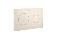 Roca In-Wall PL10 Dual Flush Plate - Beige