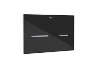Roca In-Wall EP3 Electronic Touchless Dual Flush Plate (Duplo One) - Onyx