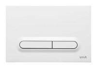 Vitra Gloss White Loop T Panel Flush Plate