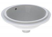 Geberit VariForm 330mm Round Undercounter Basin - With Overflow