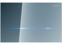 Geberit Sigma 80 Smoked Glass Reflective Touchless Flush Plate For Sigma Cistern 12cm