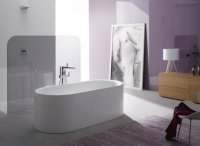 Bette Lux Oval I Silhouette Bath 180 x 85cm
