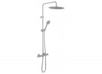 Vado Aquablade Round Thermostatic Shower Column with Integrated Diverter