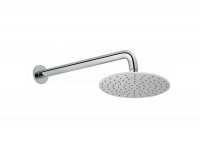 Vado Atmosphere Round Aerated Shower Head with Shower Arm