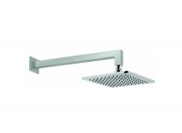Vado Atmosphere Square Aerated Shower Head with Shower Arm