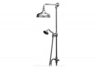 Vado Rigid Riser with 200mm Fixed Shower Head and Diverter