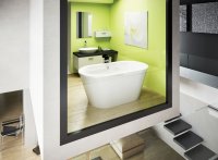 Britton Cleargreen Nouveau Petite 1500 x 800mm Modern Bath