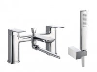 Marflow Carmani Deck Mounted Bath Shower Mixer with Kit