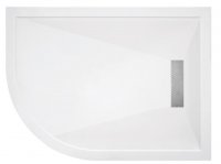 Traymate Linear 1200 x 900mm Offset Quadrant Shower Tray Left Hand