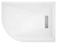 Traymate Linear 1200 x 800mm Offset Quadrant Shower Tray Left Hand